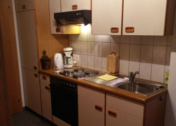 ferienwohnung für 4 bis 5 personen jerzens pitztal küche